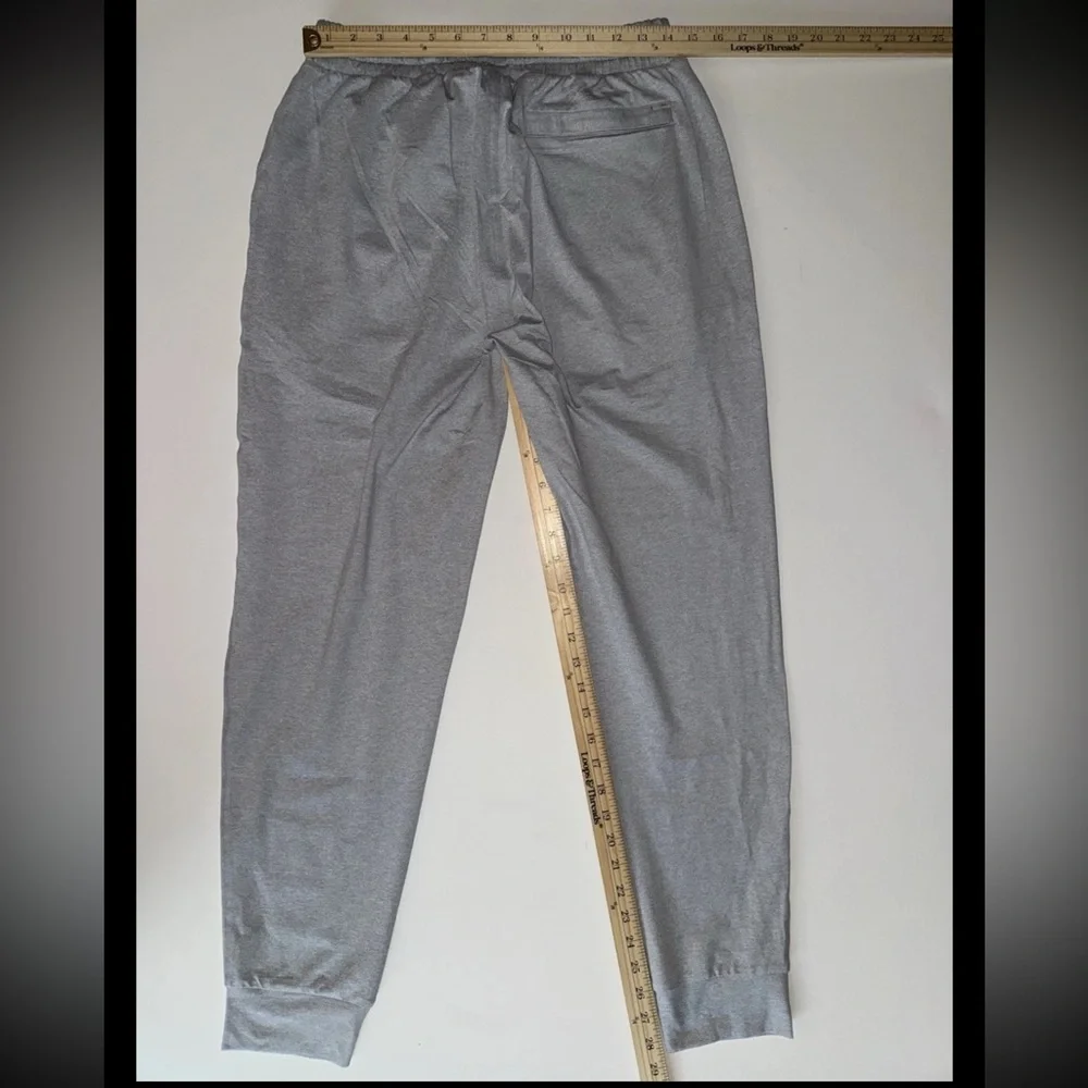 VUORI Men's Ponto Performance Jogger Platinum Heather Large Running/training - Picture 6 of 6